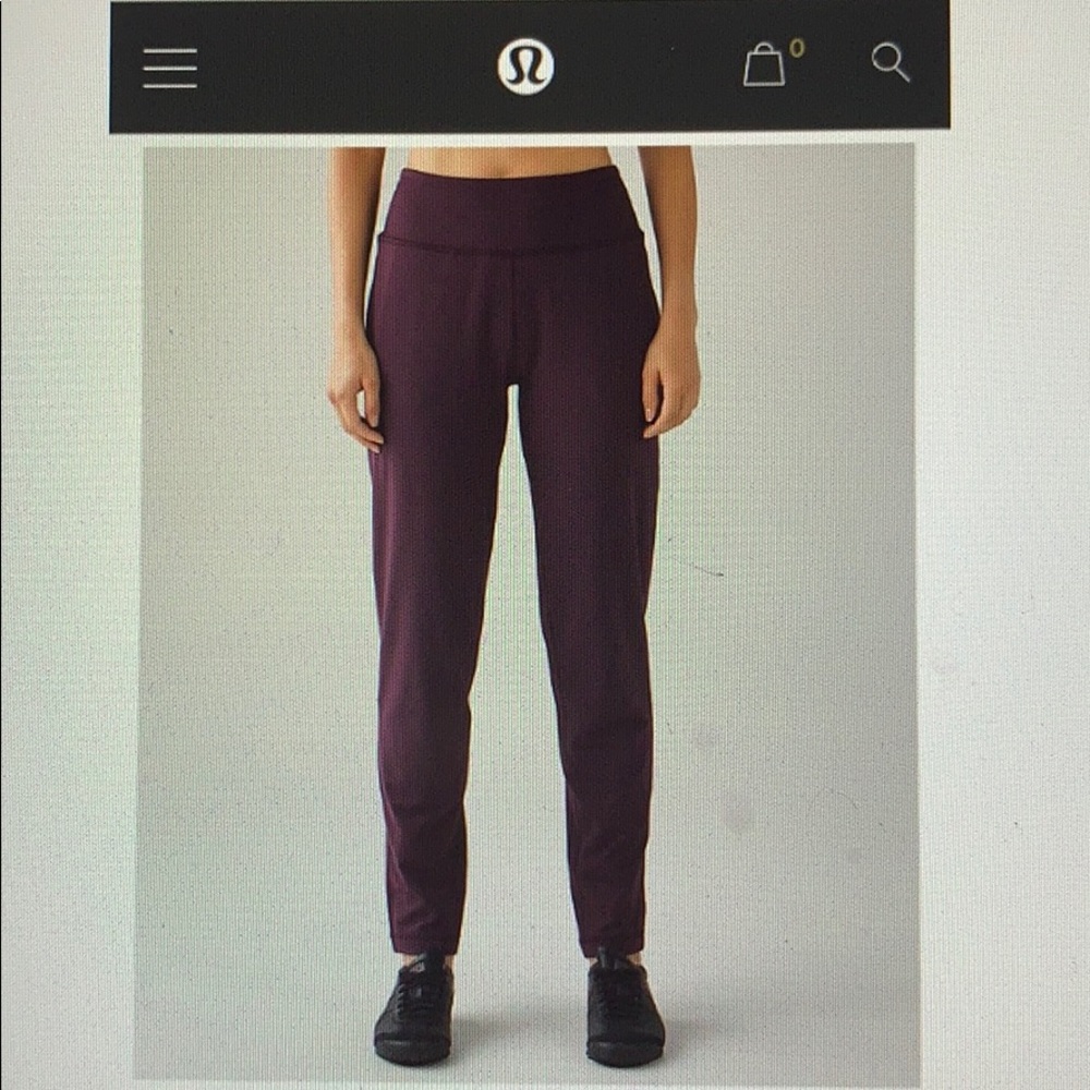 Lululemon Fit Physique pants size 12